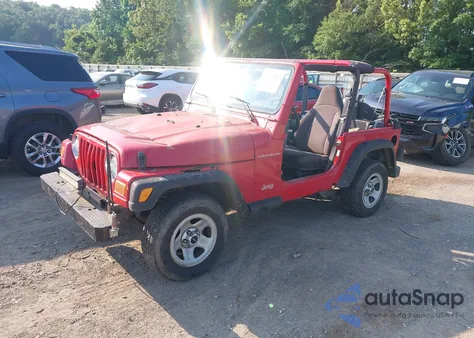 2000 Jeep Wrangler Se z USA, uszkodzony, nr VIN 1J4FA29P6YP775127